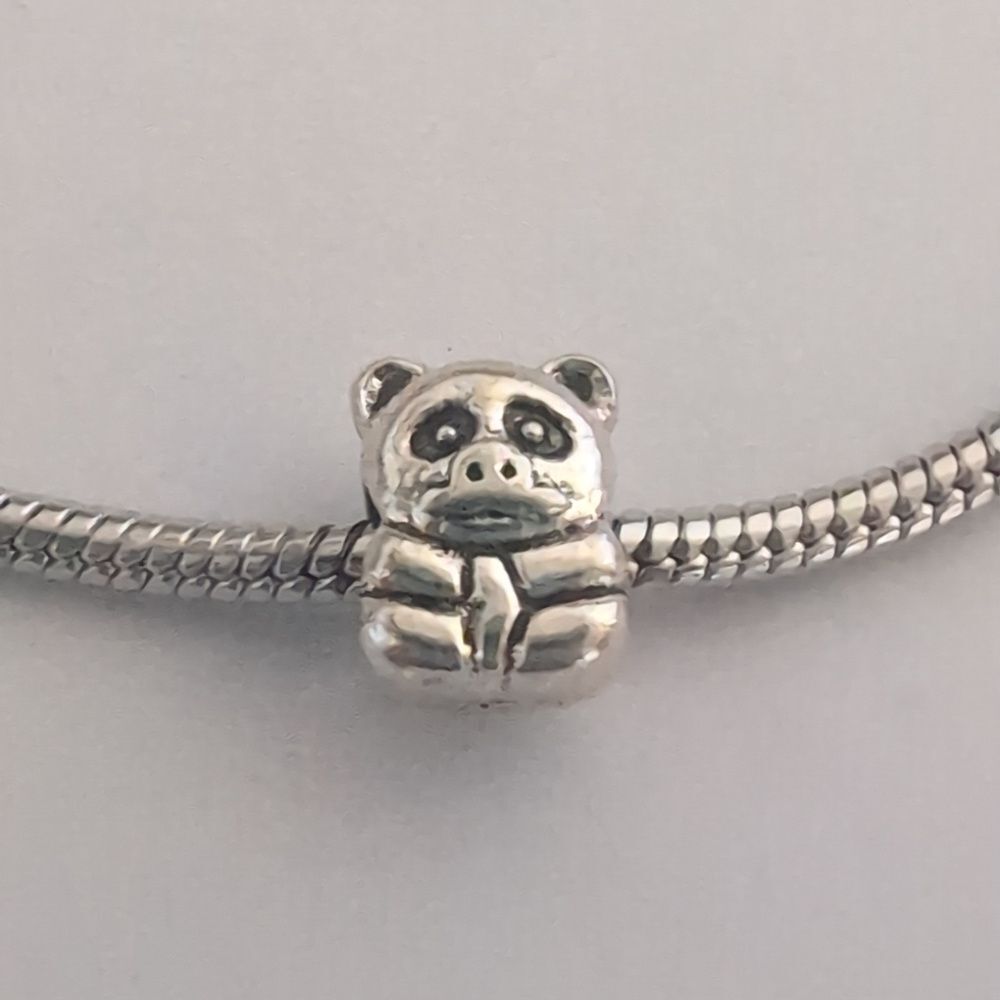 Silver Panda Charm‎ for Pandora Style Bracelet